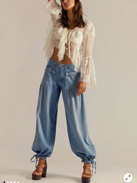Free People Denim - We The Free Lotus Balloon Jeans